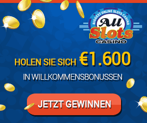 All Slots Casino Willkommenbonus