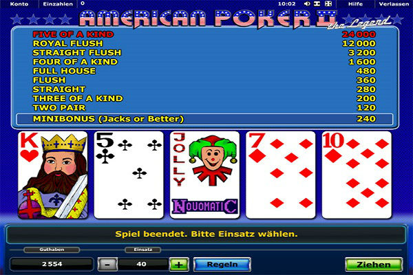 american-poker- online spielen